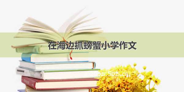 在海边抓螃蟹小学作文