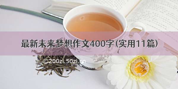 最新未来梦想作文400字(实用11篇)