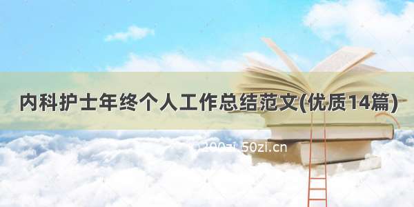 内科护士年终个人工作总结范文(优质14篇)