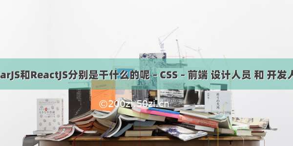 AngularJS和ReactJS分别是干什么的呢 – CSS – 前端 设计人员 和 开发人员 css