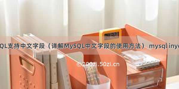 MySQL支持中文字段（详解MySQL中文字段的使用方法） mysql inyerval