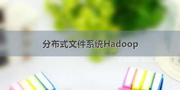 分布式文件系统Hadoop