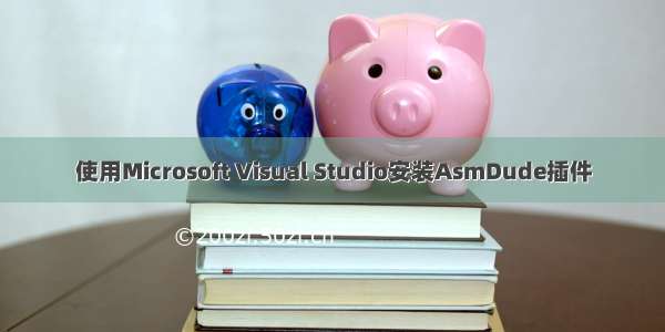 使用Microsoft Visual Studio安装AsmDude插件