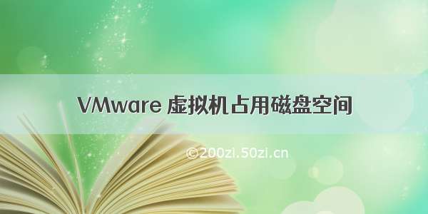 VMware 虚拟机占用磁盘空间