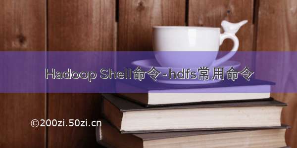 Hadoop Shell命令-hdfs常用命令
