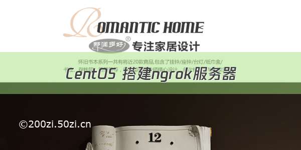 CentOS 搭建ngrok服务器