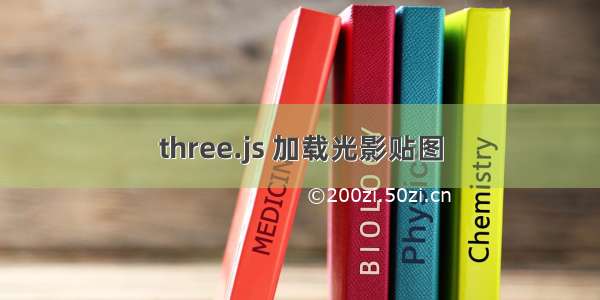 three.js 加载光影贴图