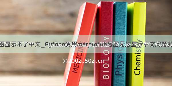 python画图显示不了中文_Python使用matplotlib绘图无法显示中文问题的解决方法