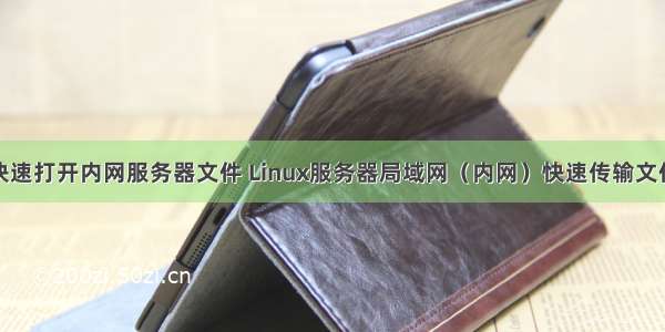 快速打开内网服务器文件 Linux服务器局域网（内网）快速传输文件