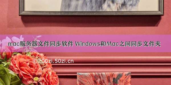 mac服务器文件同步软件 Windows和Mac之间同步文件夹