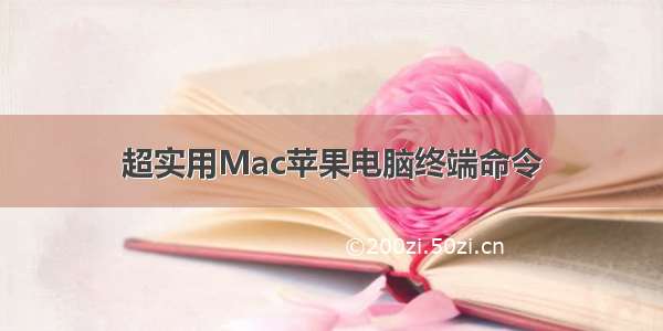 超实用Mac苹果电脑终端命令