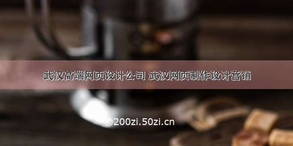 武汉高端网页设计公司 武汉网页制作设计营销