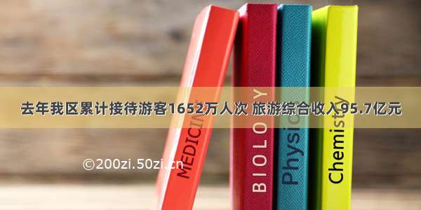 去年我区累计接待游客1652万人次 旅游综合收入95.7亿元