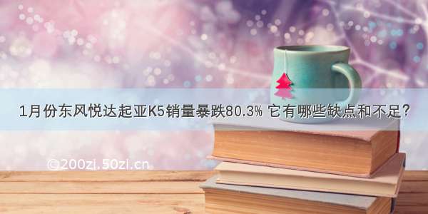 1月份东风悦达起亚K5销量暴跌80.3% 它有哪些缺点和不足？
