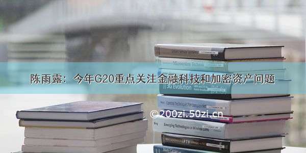 陈雨露：今年G20重点关注金融科技和加密资产问题