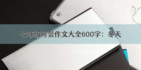 七年级写景作文大全600字：冬天