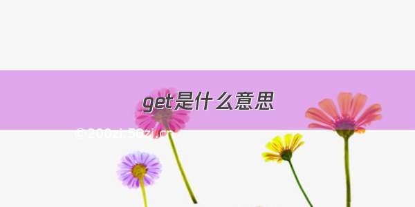 get是什么意思