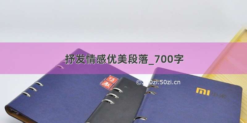 抒发情感优美段落_700字