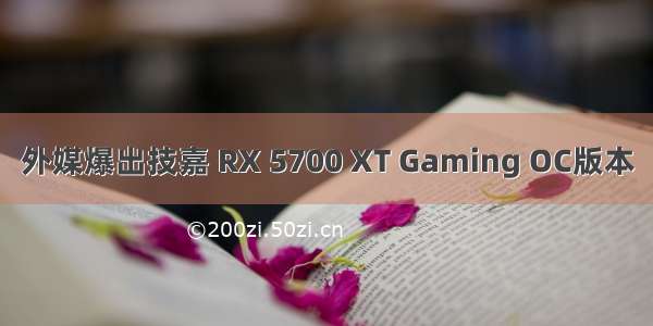 外媒爆出技嘉 RX 5700 XT Gaming OC版本